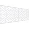 Ekena Millwork Set of Four Panels for 94 1/2"W x 36 1/4"H Killeen Fretwork Wainscot Wall Paneling WPKP18X01X47KLN - alternate 1
